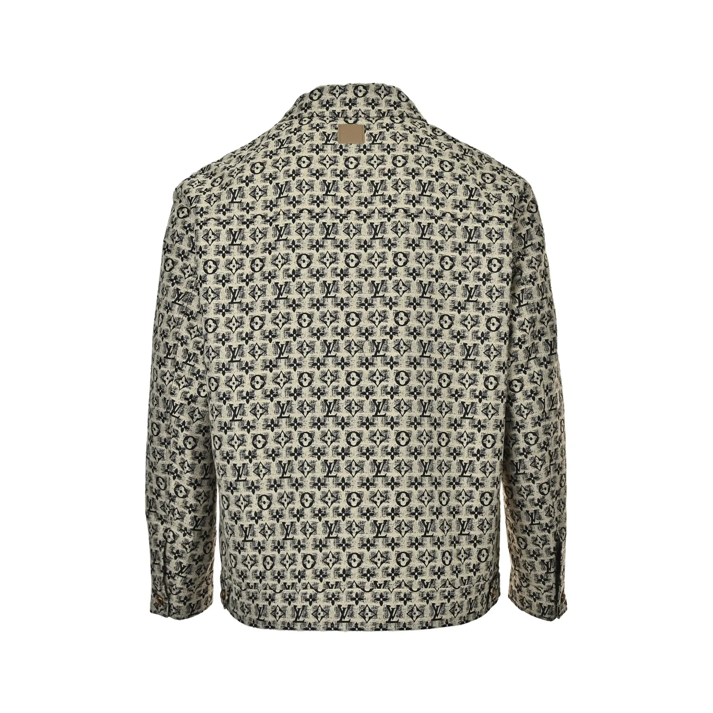 Louis Vuitton/Louis Vuitton all-over embroidered old flower lapel jacket
